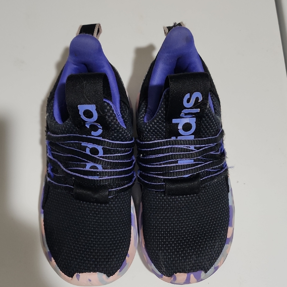 adidas Kids Sneakers in Black and Purple